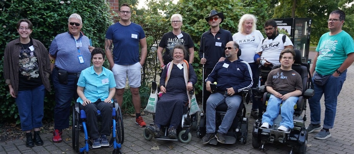 Gruppenfoto Herbsttagung queerhandicap 2023